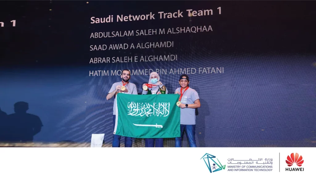 الفريق السعودي يتفوق ويحصد المركز الثالث عالميًا في مسابقة شبكات الاتصالات بمسابقة هواوي للاتصالات وتقنية المعلومات2_ssict_1200_676