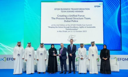 لإعلان عن الفائزين بجوائز تحويل الأعمال EFQM في النسخة الثانية لقمة الشرق الأوسط ل EFQM “رسم ملامح المستقبل من خلال التميز والمرونة والتحول المستدام”
