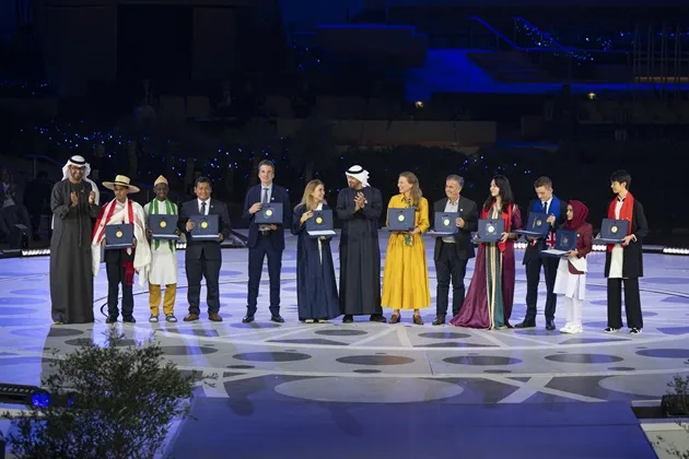 تكريم 11 فائزاً في حفل توزيع جوائز جائزة زايد للاستدامة خلال مؤتمر COP28