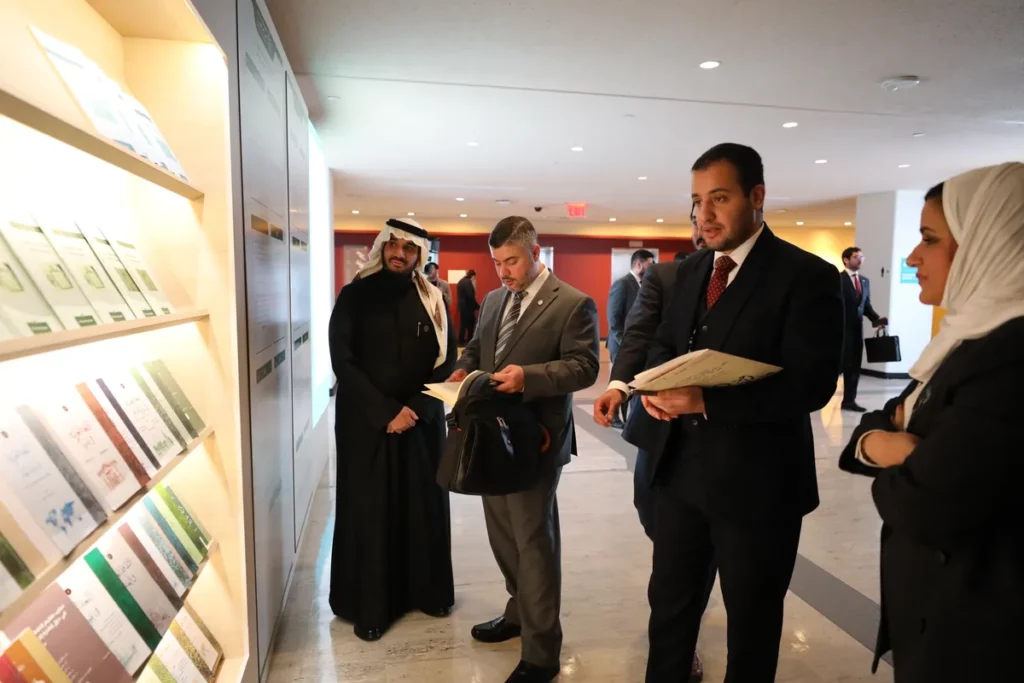 مجمع الملك سلمان العالمي للغة العربية يختتم برنامج الاحتفاء باليوم العالمي للغة العربية في مقر الأمم المتحدة 4_ssict_1200_800