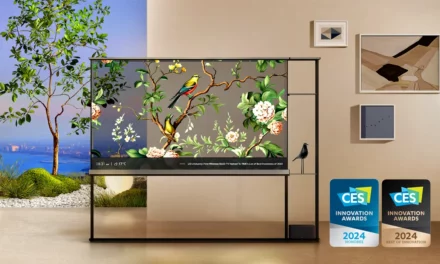 أول تلفزيون بشاشة أوليد الشفافة اللاسلكية في العالم يرتقي بتجربة شاشات التلفزة