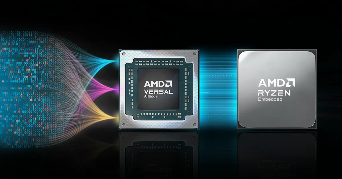 إطلاق AMD لهندسة Embedded+، دمج المعالجات المضمنة مع SoCs التكيفية لتسريع تطوير تطبيقات الذكاء الاصطناعي على الحافة