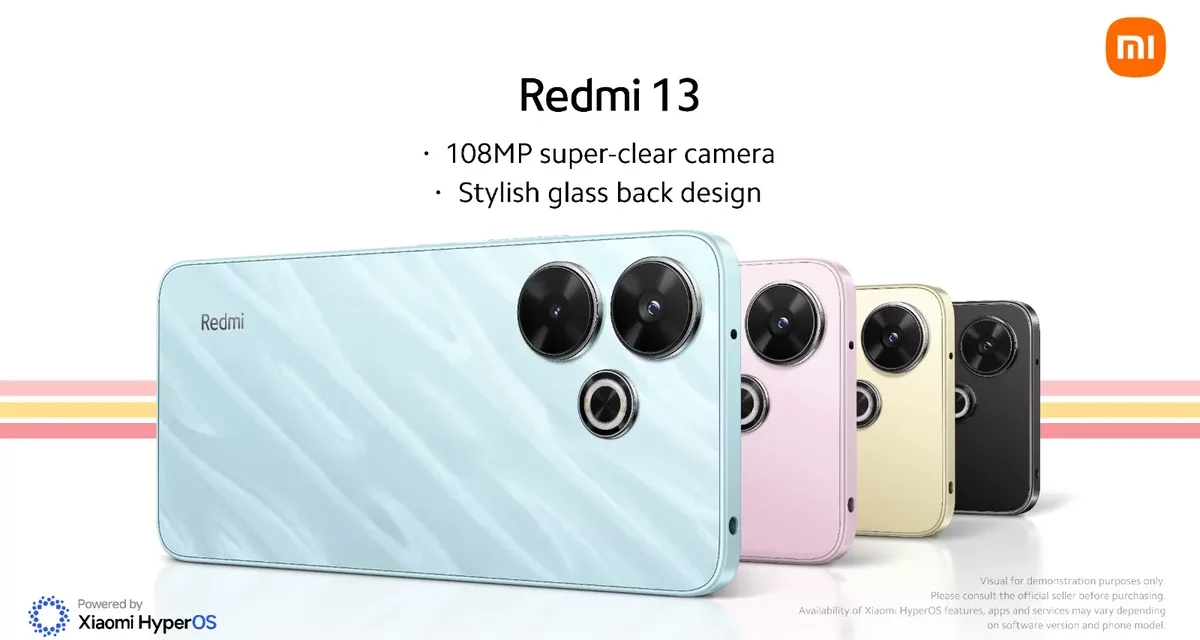 Xiaomi تطلق Redmi 13 مع ميزات ممتعة للإبداع